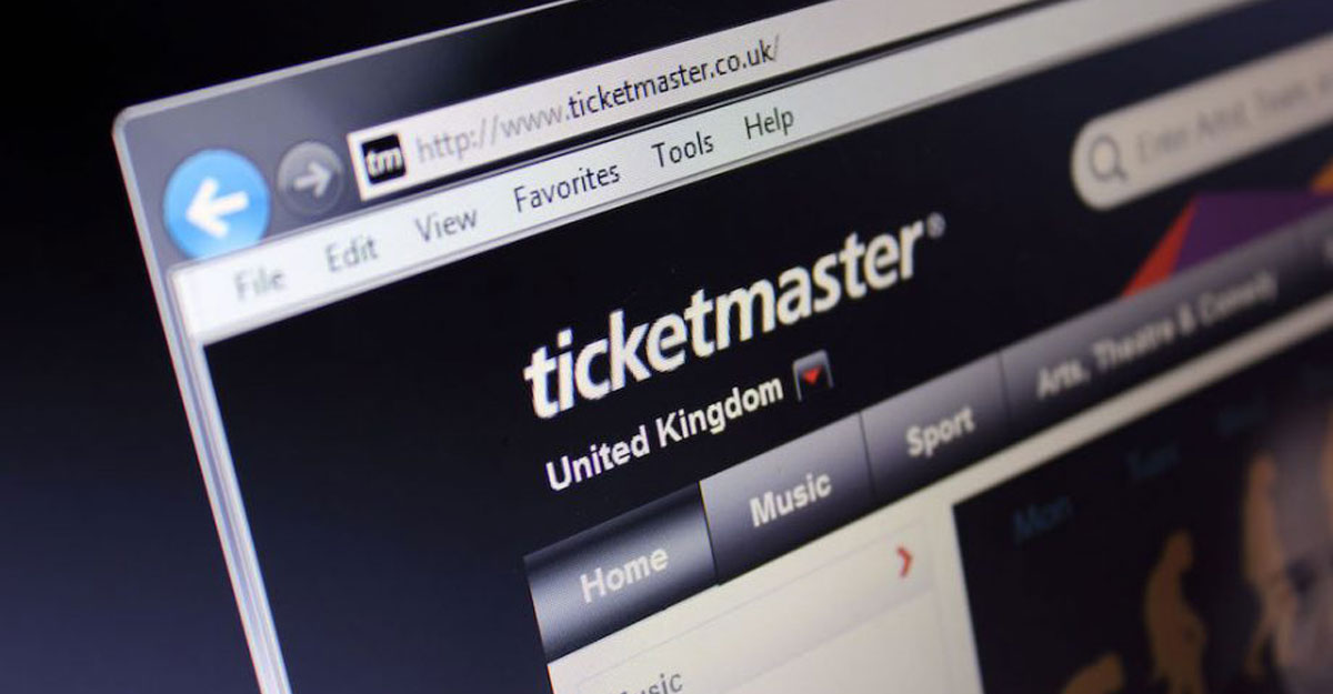 Up to 40,000 British Ticketmaster users may have had their personal and